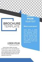 brochure ontwerp, poster, bedrijf presentatie, portefeuille, folder, infografisch, minimalisme vector