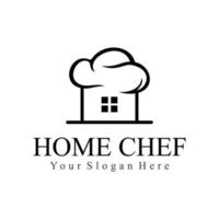 huis voedsel logo vector