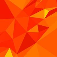 wortel oranje abstract laag veelhoek achtergrond vector