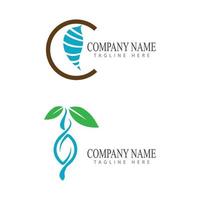 cocon illustratie logo vector ontwerp