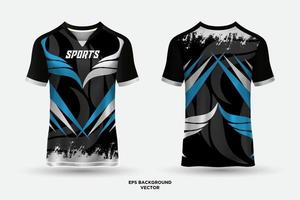 geweldig ontwerp Jersey geschikt voor racen, voetbal, gamen, e sport- en wielersport. vector