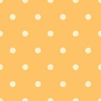 feestelijk geel polka punt naadloos patroon, kleurrijk schattig achtergrond, omhulsel papier en textuur, vector eps ontwerp.