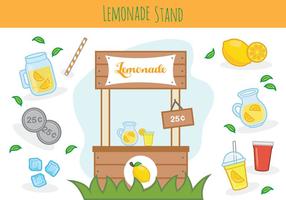 Gratis Lemonade Stand Vector