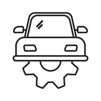 auto reparatie vector voor website symbool icoon presentatie