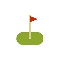 golf Cursus vector voor website symbool icoon presentatie