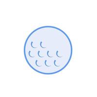 golf bal vector voor website symbool icoon presentatie
