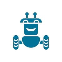 robot icoon vector illustratie