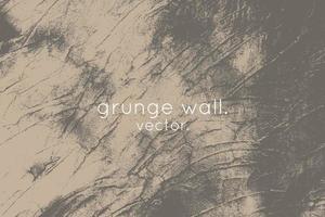 grunge achtergrond esthetisch natuur bruin grijs structuur muur abstract. vector