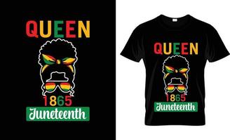 juneteenth t-shirt ontwerp, juneteenth t-shirt leuze en kleding ontwerp, juneteenth typografie, juneteenth vector, juneteenth illustratie vector