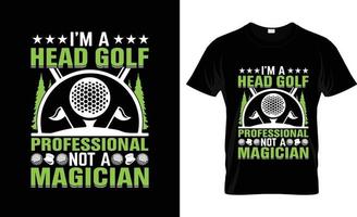 golf t-shirt ontwerp, golf t-shirt leuze en kleding ontwerp, golf typografie, golf vector, golf illustratie vector