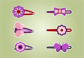 Leuk Haar Clips Vector