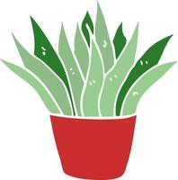 cartoon doodle kamerplant vector