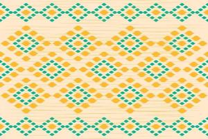 tapijt etnisch ikat kunst. naadloos patroon in stam. vector