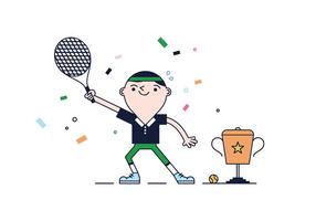 Gratis Tennis Vector