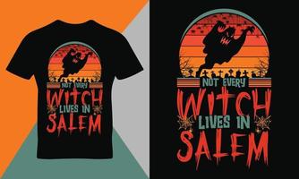 gelukkig halloween citaat typografie t-shirt ontwerp vector