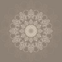 bloem mandala. wijnoogst decoratief elementen. oosters patroon, vector illustratie. Islam, Arabisch, Indisch, Turks, Pakistan, Chinese, poef motieven en kristallen kleur