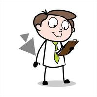 jong zakenman tekenfilm karakter Bedrijfsmiddel vector