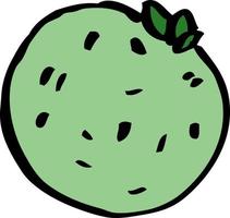 tekenfilm tekening grapefruit vector