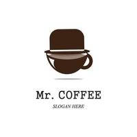 koffiekopje logo sjabloon vector