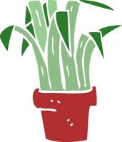 cartoon doodle kamerplant vector