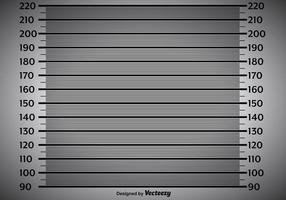 Politie Lineup Of Mugshot Achtergrond Vector