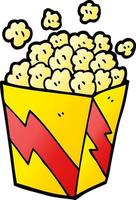 cartoon doodle bioscoop popcorn vector