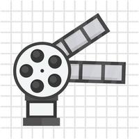 element bioscoop banier vector