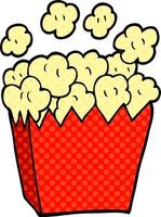 cartoon doodle bioscoop popcorn vector