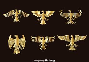 Gouden Eagle Symbool Vector