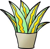 cartoon doodle kamerplant vector