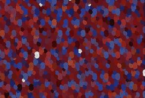 lichtblauwe, rode vectorachtergrond met abstracte lijnen. vector
