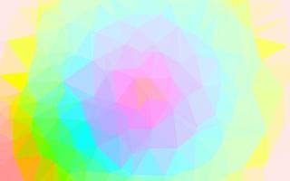 licht veelkleurig, regenboog vector veelhoek abstracte achtergrond.