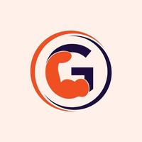 brief g hand- spier modern logo vector