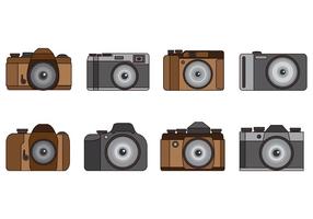 Set Van Camara Vector