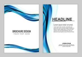 Gratis Vector Brochure Achtergrond