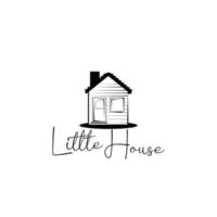 huis weinig huis logo ontwerp sjabloon vector
