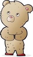 cartoon teddybeer vector