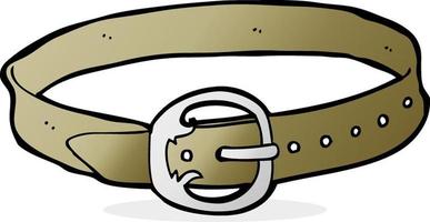 cartoon oude riem vector