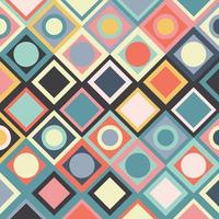 abstract achtergrond met een retro ontwerp vector