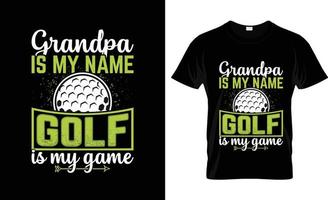 golf t-shirt ontwerp, golf t-shirt leuze en kleding ontwerp, golf typografie, golf vector, golf illustratie vector