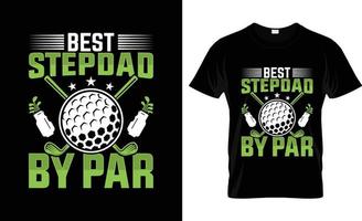 golf t-shirt ontwerp, golf t-shirt leuze en kleding ontwerp, golf typografie, golf vector, golf illustratie vector