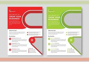 zakelijke bedrijf folder sjabloon vector ontwerp, creatief brochure poster omslag, kleur a4 afdrukken klaar folder