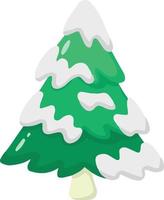 hand- getrokken Kerstmis boom illustratie vector