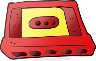 cartoon cassettebandje vector