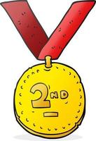 tekenfilm sport- medaille vector
