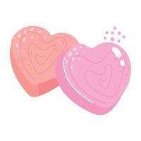 downloaden vlak sticker icoon van hart en liefde sticker vector