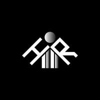 hr brief logo creatief ontwerp met vector grafisch, hr gemakkelijk en modern logo.