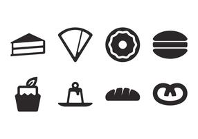 Dessert en Crepes Icon vector