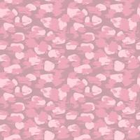 luipaard huid artwork imitatie roze naadloos patroon vector