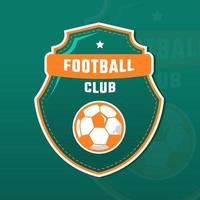 logo ontwerp sjabloon voor Amerikaans voetbal team vector